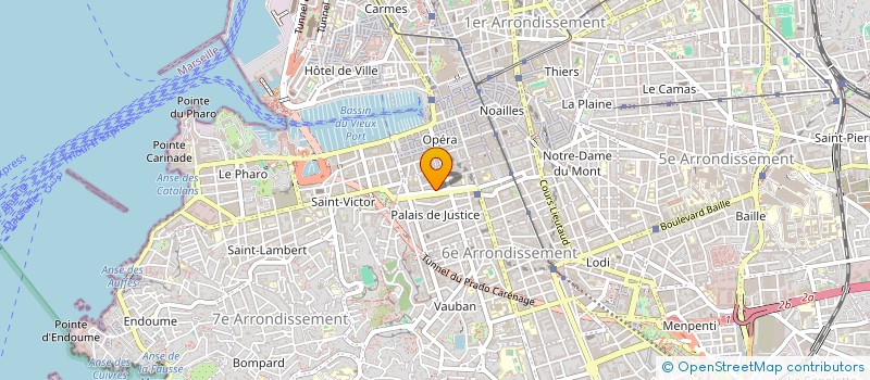 localisation de l'entreprise SCI ESTEVE  MARSEILLE