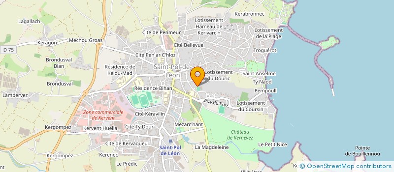 localisation de l'entreprise SCI ESTEVE  ARGELES-SUR-MER
