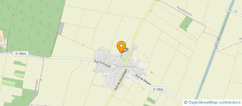 localisation de l'entreprise SCI ESTEVES  RUSTENHART