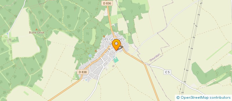 localisation de l'entreprise SCI ESTEVES CORBREUSE à LES GRANGES-LE-ROI