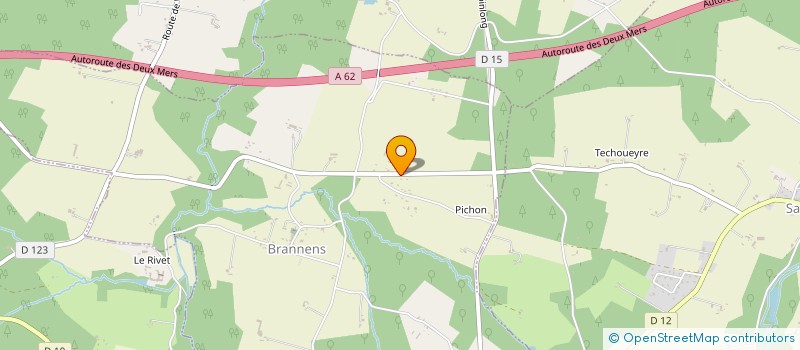 localisation de l'entreprise SCI ESTEVEZ  BRANNENS