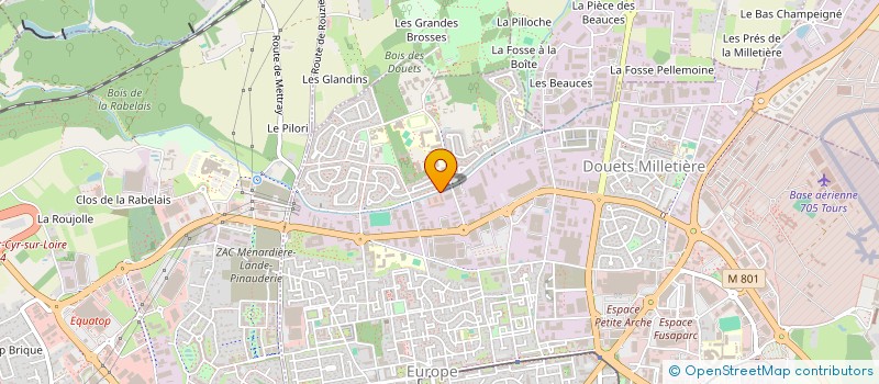 localisation de l'entreprise SCI ESTHER  TOURS