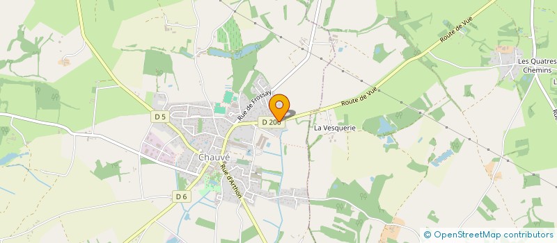 localisation de l'entreprise SCI ESTHICAL  CHAUVE