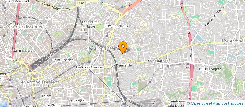 localisation de l'entreprise SCI ESTIA à MARSEILLE