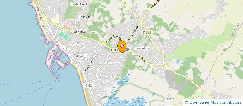 localisation de l'entreprise SCI ESTIA  LA TURBALLE