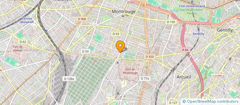 localisation de l'entreprise SCI ESTILLAC  BRUNOY