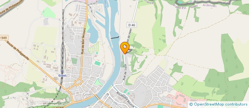 localisation de l'entreprise SCI ESTIVANTS  RANCENNES