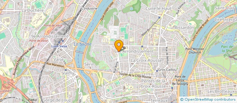 localisation de l'entreprise SCI ESTOUK  LYON