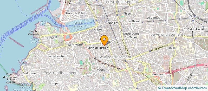 localisation de l'entreprise SCI ESTRANGIN à MARSEILLE