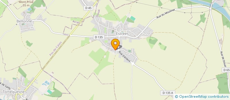 localisation de l'entreprise SCI ESTREES CITY  ESTREES