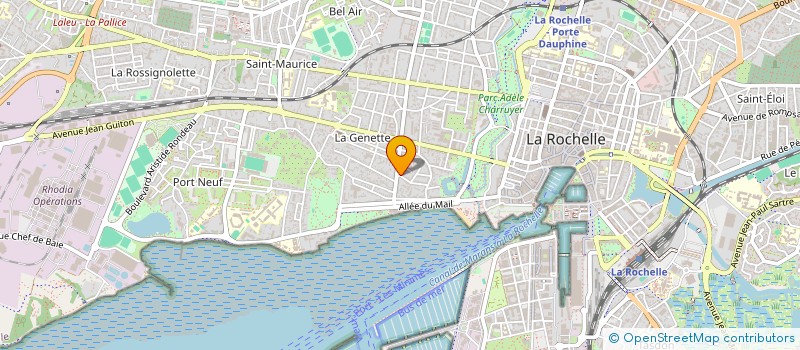 localisation de l'entreprise SCI ESTRELA  LA ROCHELLE