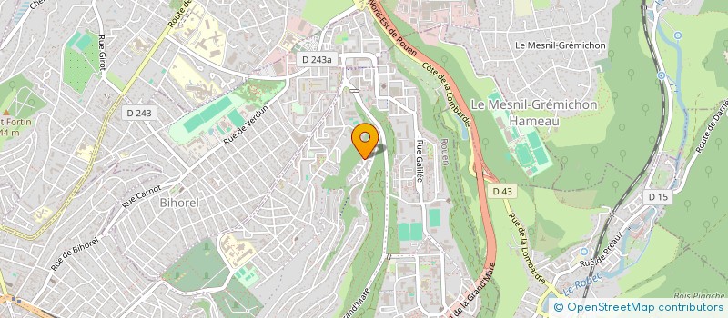 localisation de l'entreprise SCI ESTRELLA  ROUEN