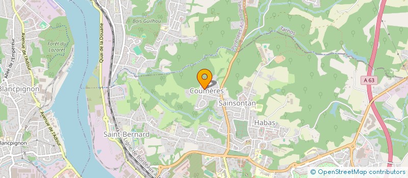 localisation de l'entreprise SCI ESTRELLA à BAYONNE