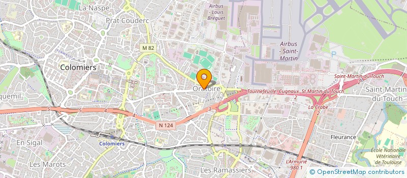 localisation de l'entreprise SCI ESTRELLA à COLOMIERS