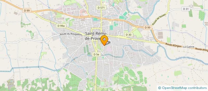 localisation de l'entreprise SCI ESTRINE à SAINT-REMY-DE-PROVENCE