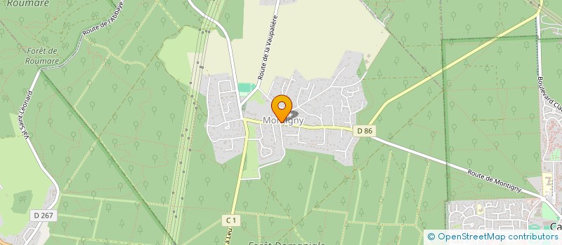 localisation de l'entreprise SCI ESTUNOR  MONTIGNY