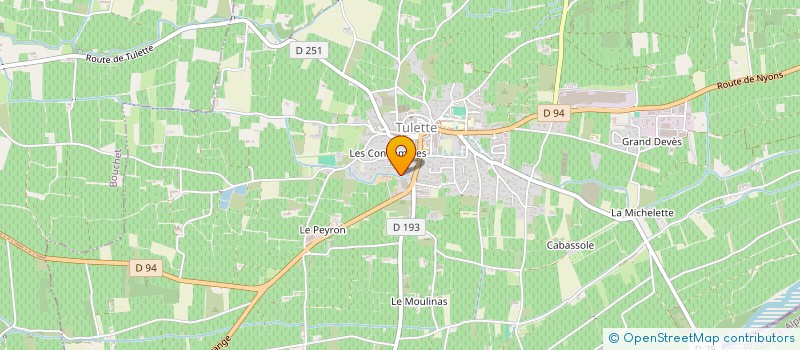 localisation de l'entreprise SCI ESTYM  SUZE-LA-ROUSSE