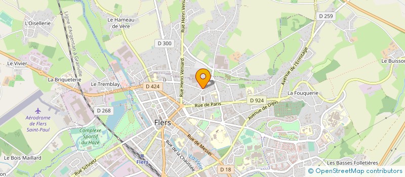 localisation de l'entreprise SCI ET DE PARTICIPATION à SAINT GEORGES DES GROSEILLERS