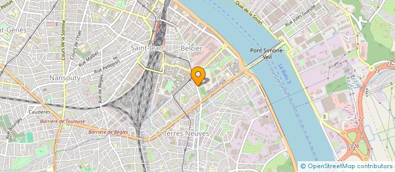 localisation de l'entreprise SCI ET DE PORTEFEUILLE LEON DUGUIT  BORDEAUX