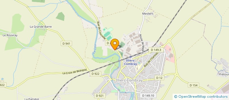 localisation de l'entreprise SCI ET FONCIERE DE BONNEVAL à ILLIERS-COMBRAY
