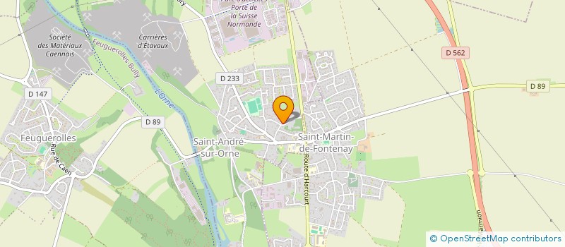localisation de l'entreprise SCI ET FONCIERE DE L'OUEST à SAINT-ANDRE-SUR-ORNE