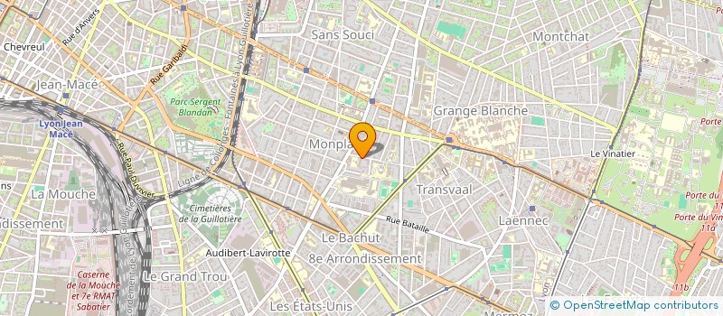 localisation de l'entreprise SCI ET LA TETE  LYON