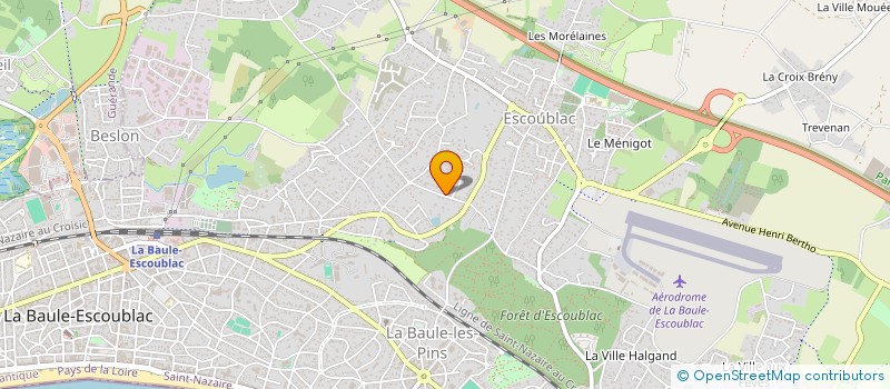 localisation de l'entreprise SCI ET MOBILIERE EPHESE  LA BAULE-ESCOUBLAC