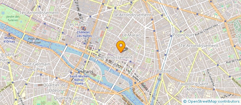 localisation de l'entreprise SCI ET PARTICULIERE DU 50 RUE  PARIS