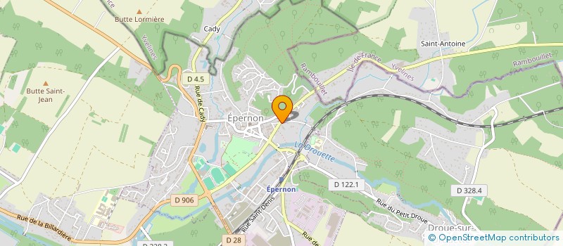 localisation de l'entreprise SCI ET SI C'ETAIT VRAI à EPERNON
