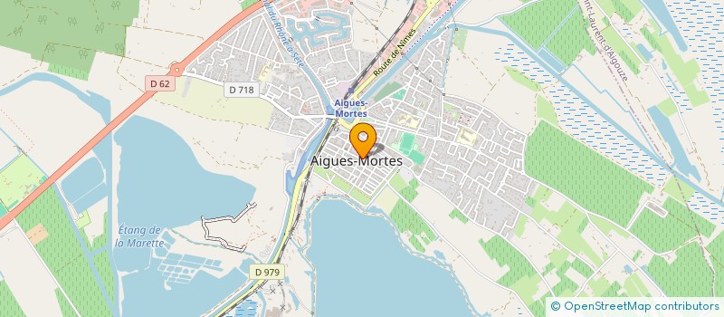 localisation de l'entreprise SCI   ET TOUS LES SAINTS  AIGUES-MORTES