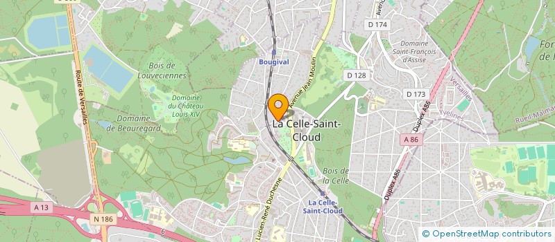 localisation de l'entreprise SCI ETALON  LA CELLE-SAINT-CLOUD