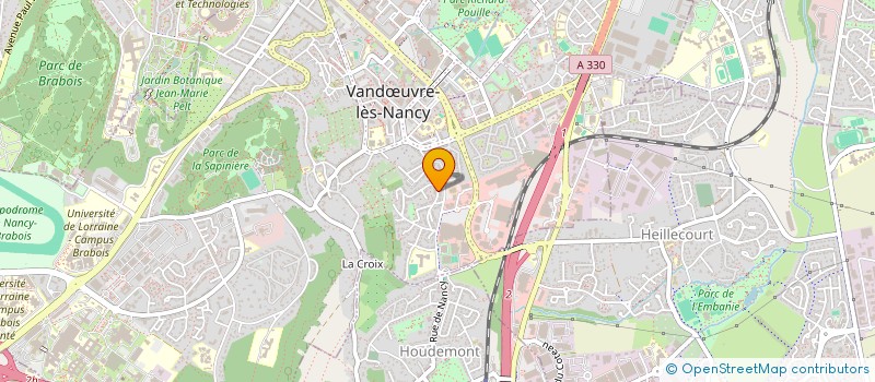 localisation de l'entreprise SCI ETALON  VANDUVRE-LES-NANCY