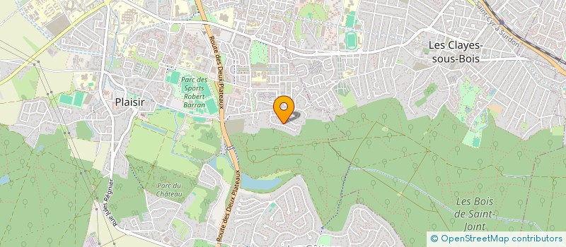 localisation de l'entreprise SCI ETALON  PLAISIR