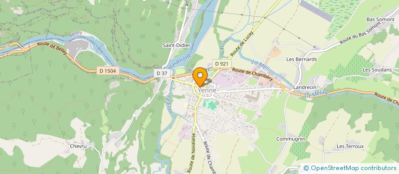 localisation de l'entreprise SCI ETAMPES  YENNE