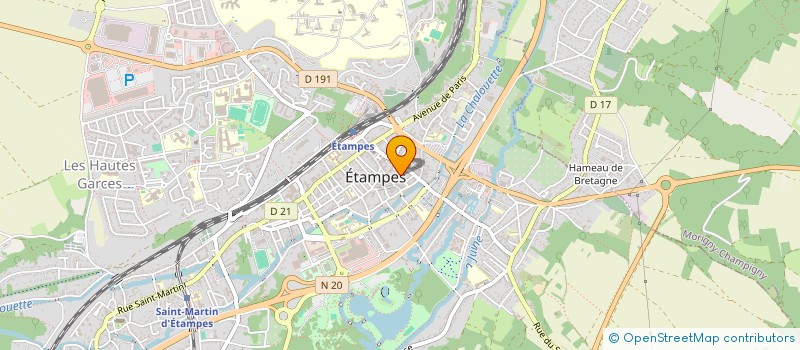 localisation de l'entreprise SCI ETAMPES PLACE NOTRE DAME  ETAMPES