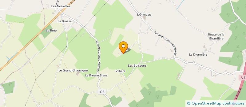 localisation de l'entreprise SCI ETANCHE  CORZE