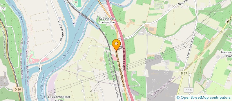 localisation de l'entreprise SCI ETAND  BOURG-DE-PEAGE