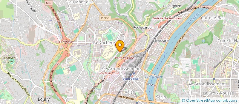 localisation de l'entreprise SCI ETANG CARRET  LYON