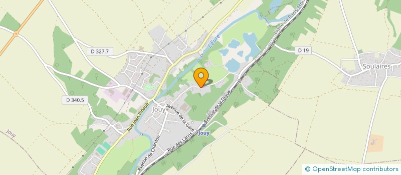 localisation de l'entreprise SCI ETANG DE PLAISANCE à JOUY