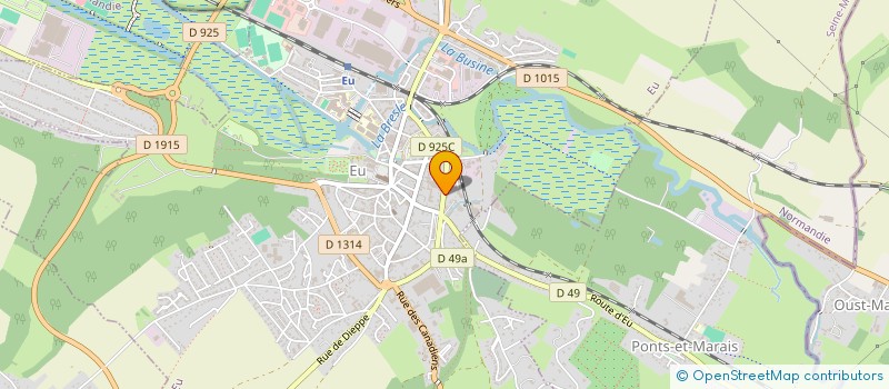 localisation de l'entreprise SCI ETANG DU GARD  EU