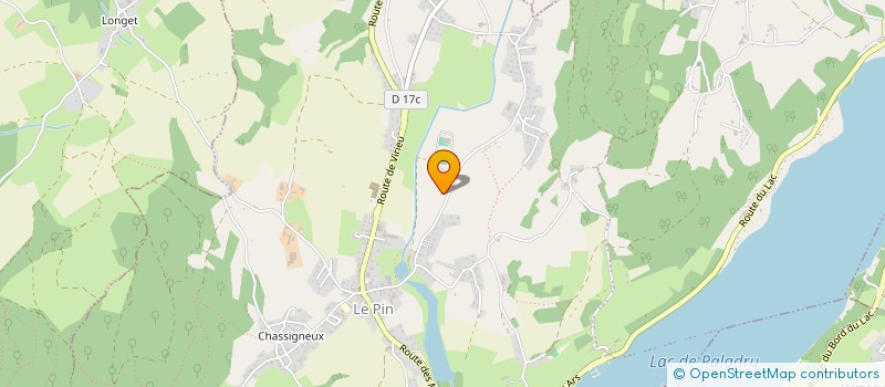 localisation de l'entreprise SCI ETAP  VILLAGES DU LAC DE PALADRU