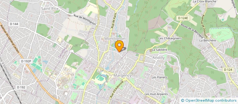 localisation de l'entreprise SCI ETARD  MONTLIGNON