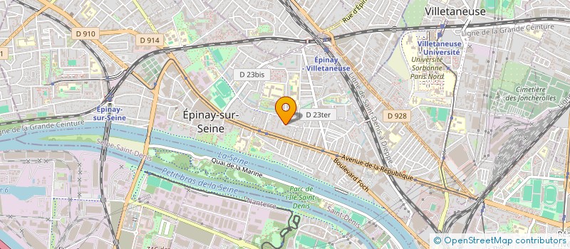 localisation de l'entreprise SCI ETARYA 1 à EPINAY-SUR-SEINE