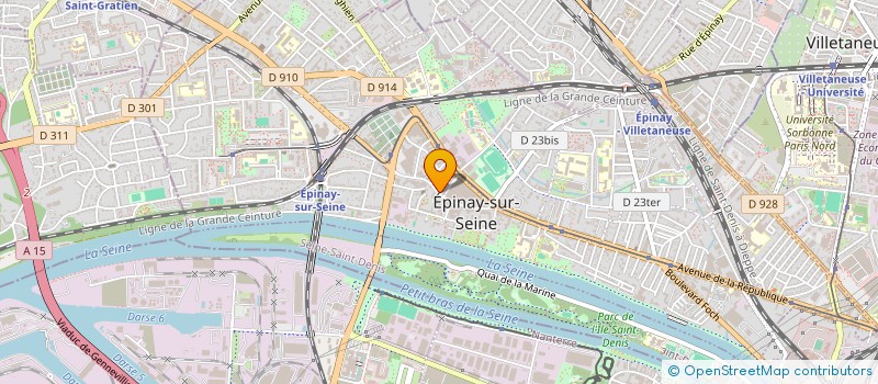 localisation de l'entreprise SCI ETB à EPINAY-SUR-SEINE