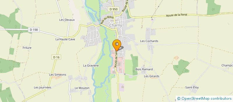 localisation de l'entreprise SCI ETC CHARNY à CHARNY OREE DE PUISAYE