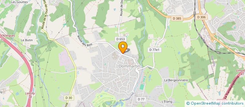 localisation de l'entreprise SCI ETCHE MAITEA  URRUGNE