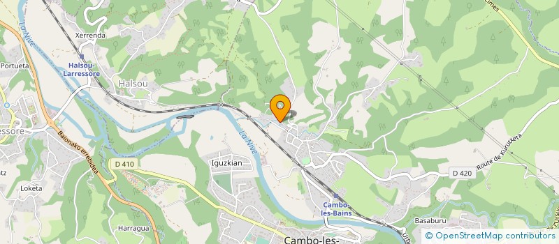 localisation de l'entreprise SCI ETCHE MAITIA à ITXASSOU