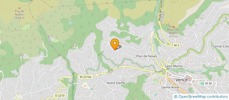 localisation de l'entreprise SCI ETCHEVERRIA  VENCE