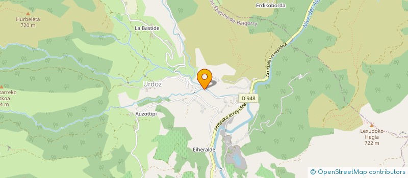 localisation de l'entreprise SCI ETCHEVERRIA-AGUERRE  SAINT-ETIENNE-DE-BAIGORRY