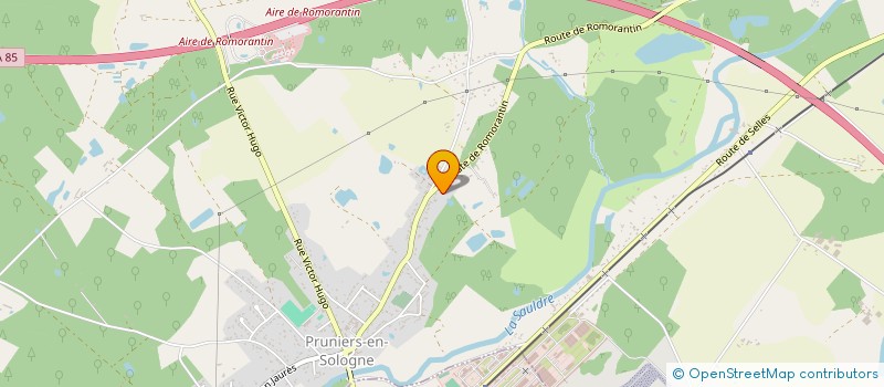 localisation de l'entreprise SCI ETDS  PRUNIERS-EN-SOLOGNE